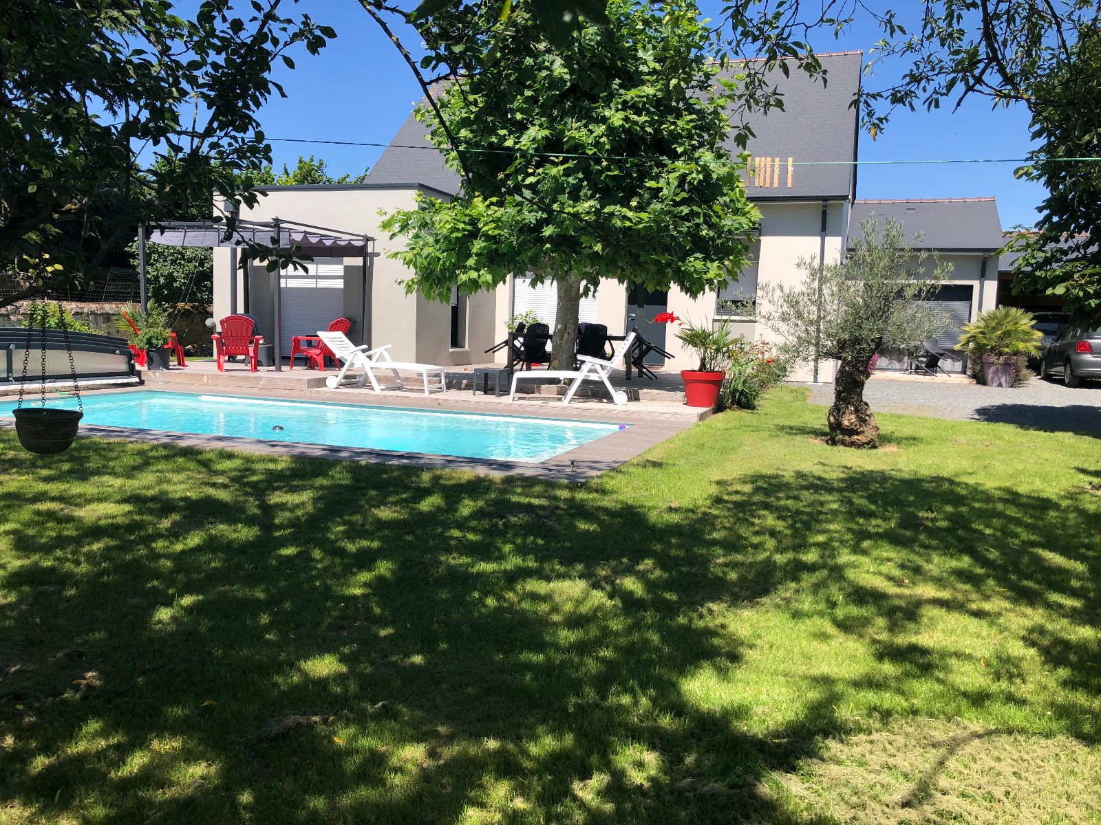 Vallée de la loire - chambres ou studio - terrasse/piscine Vallée de la loire - chambres ou studio - terrasse/piscine