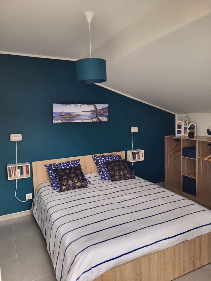 Chambre bleue