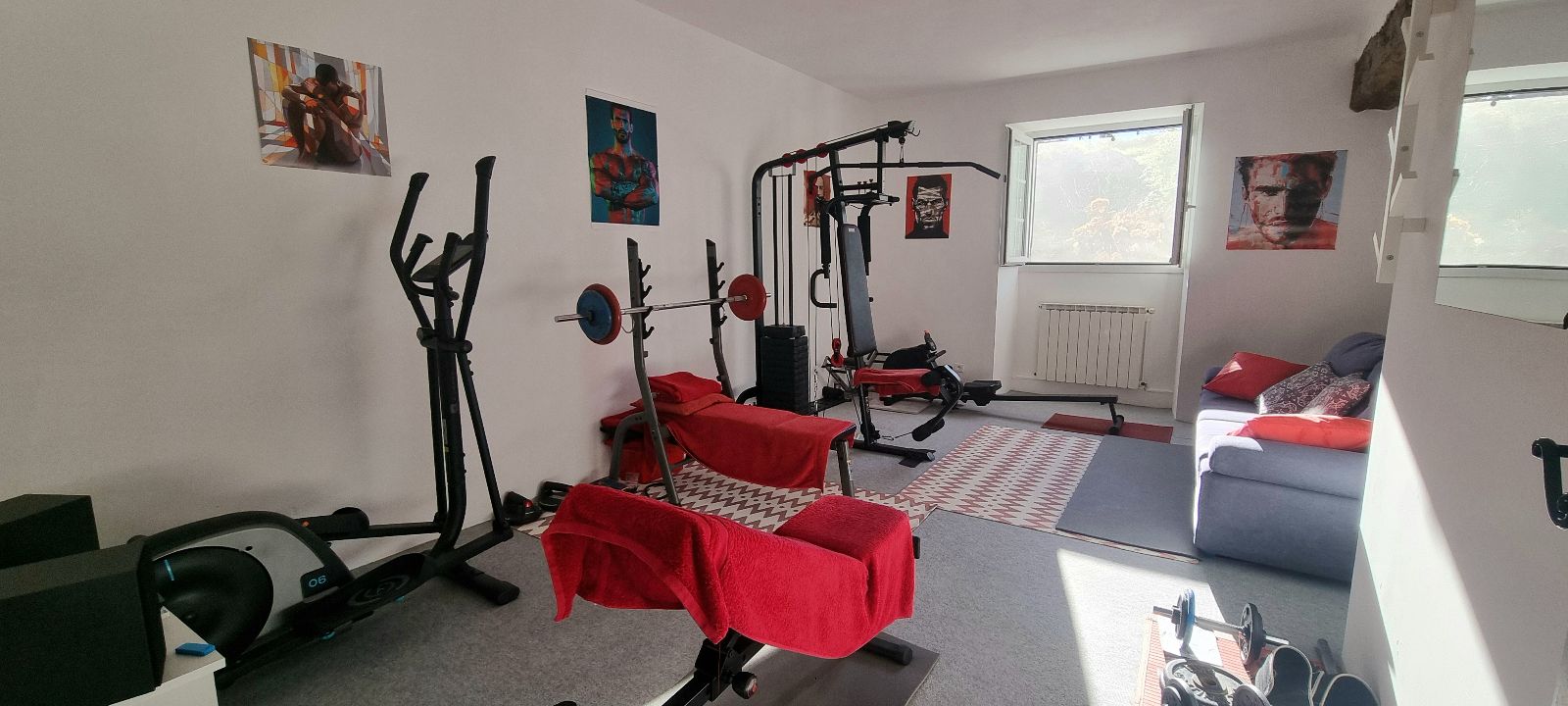 SALLE DE GYM A DISPO 