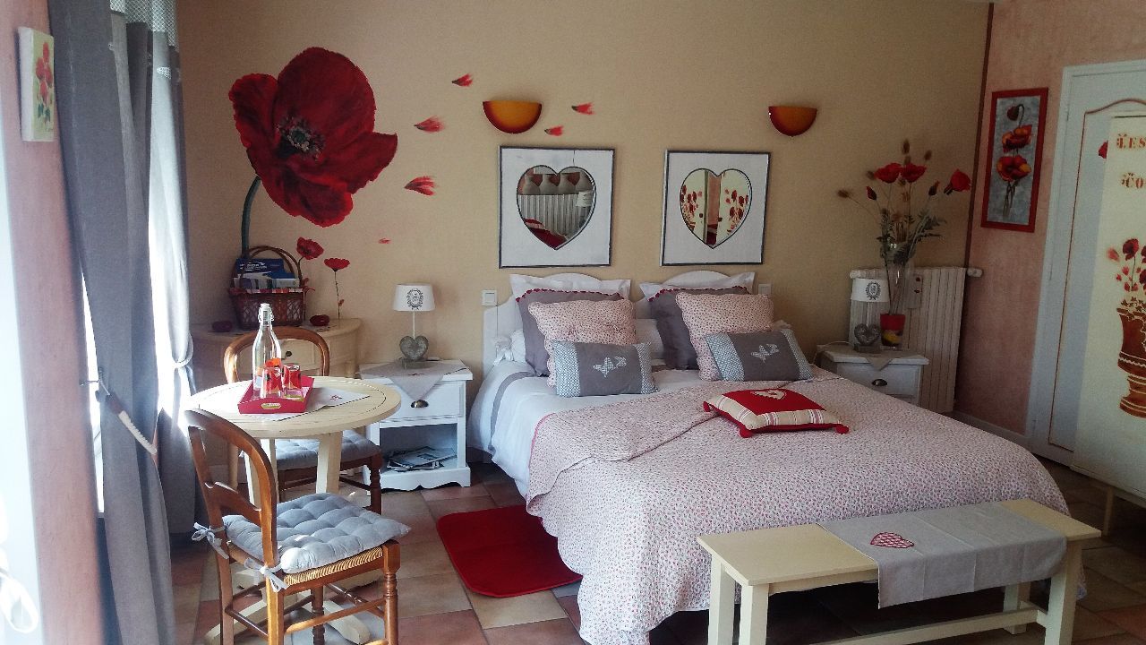 Chambrte Coquelicot Chambrte Coquelicot