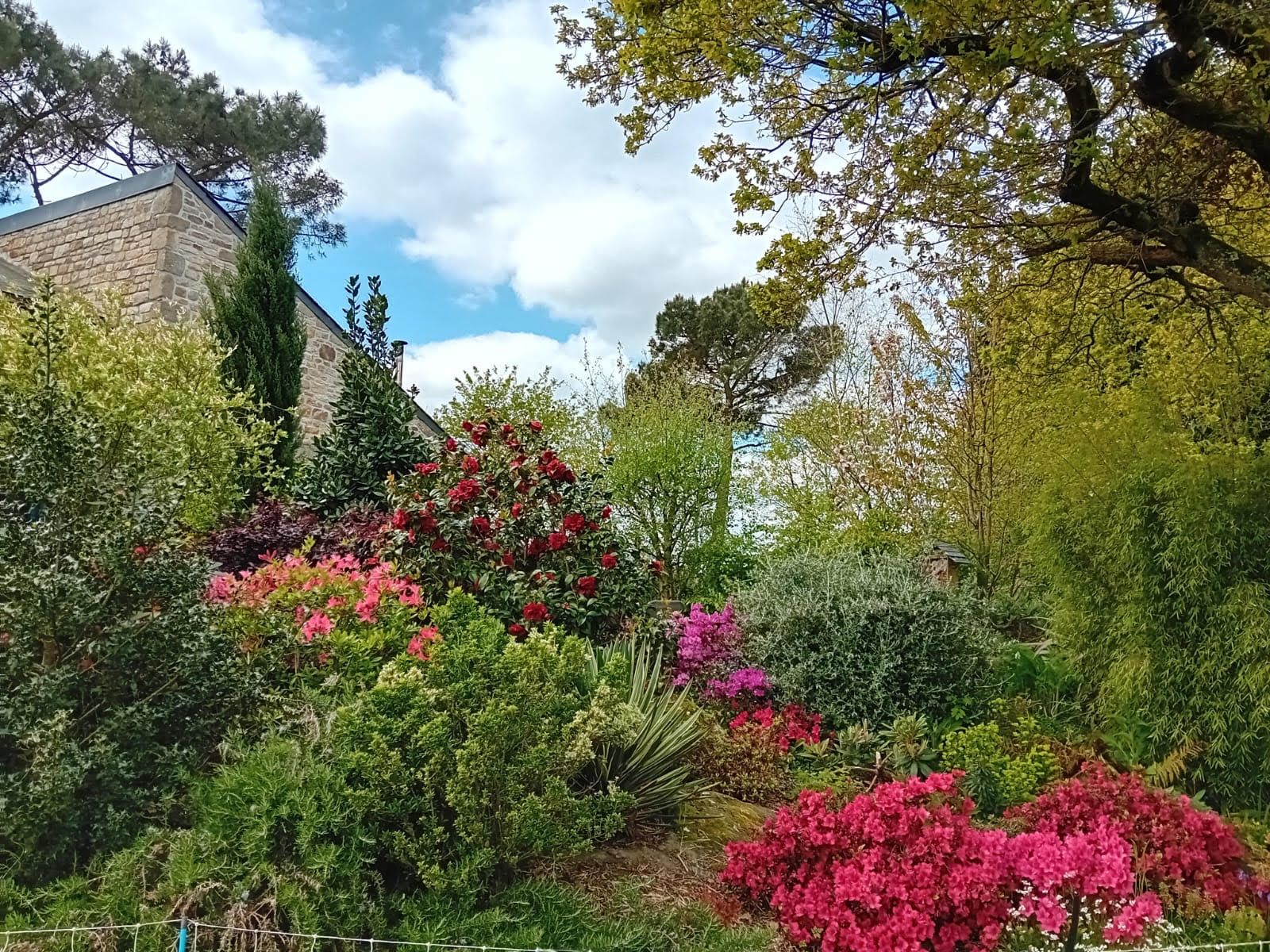 Jardin amoureusement entretenu