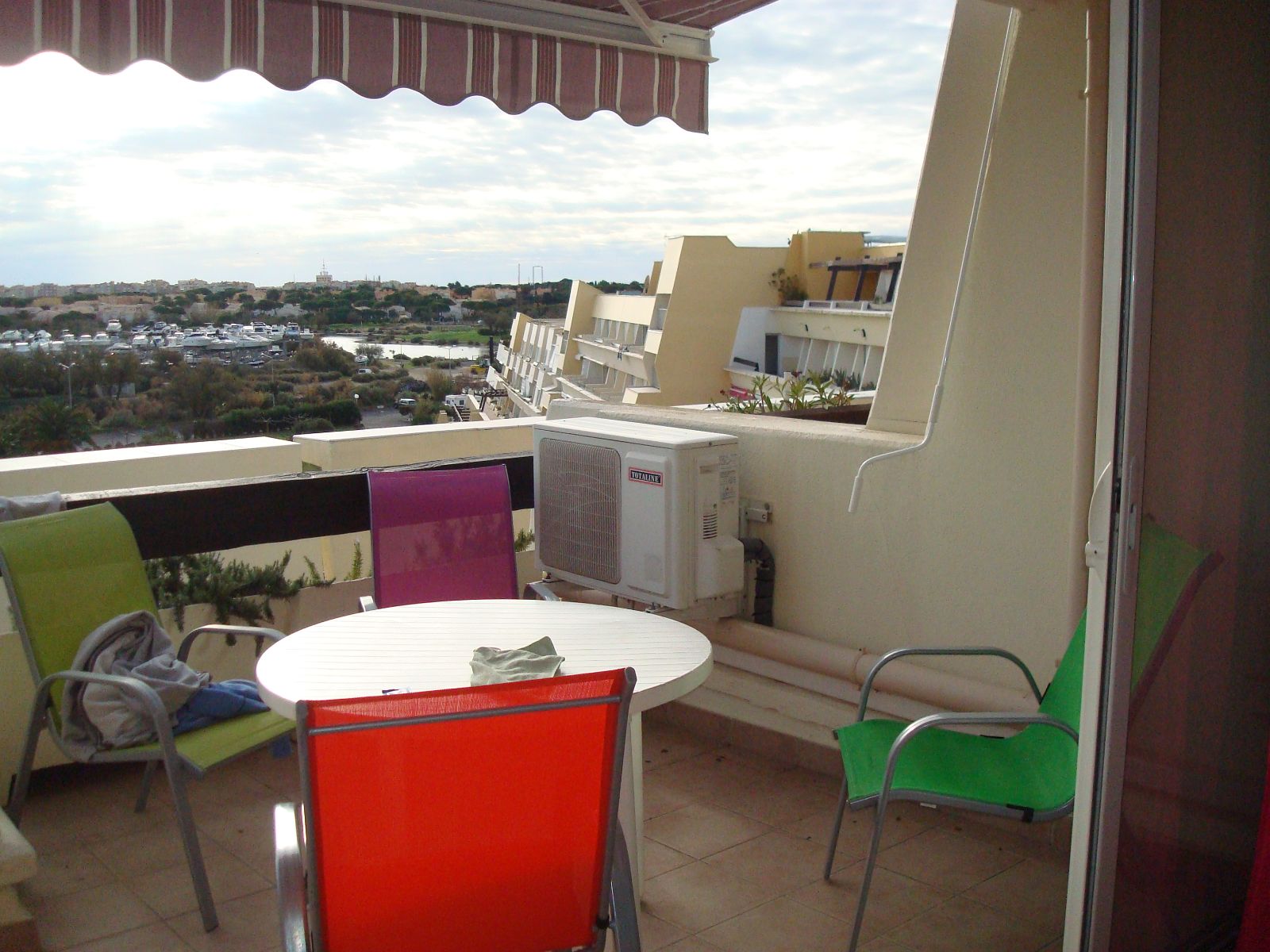 LES MATELOTS Vue de la terrasse