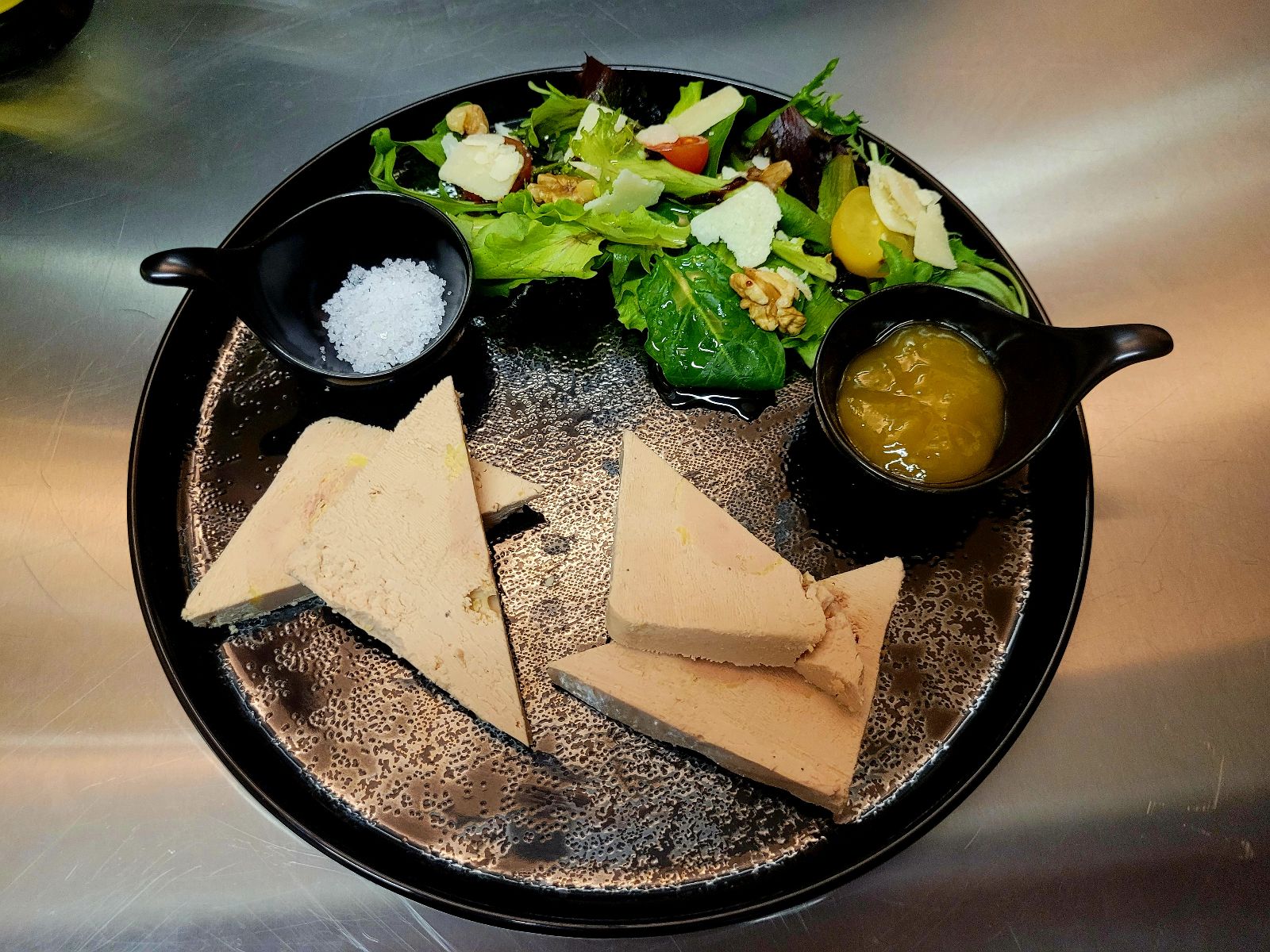 Assiette foie gras 