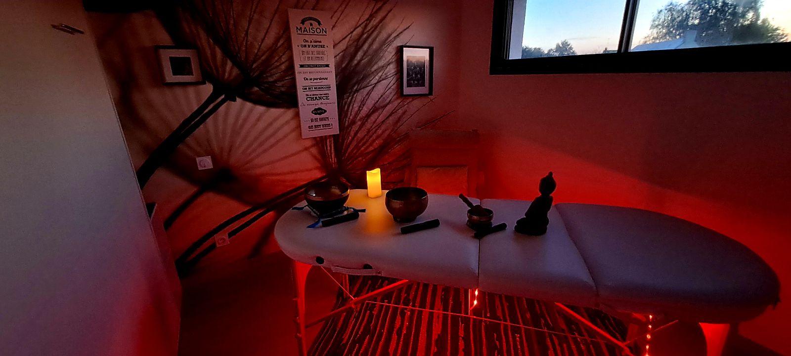 La salle de massage La salle de massage