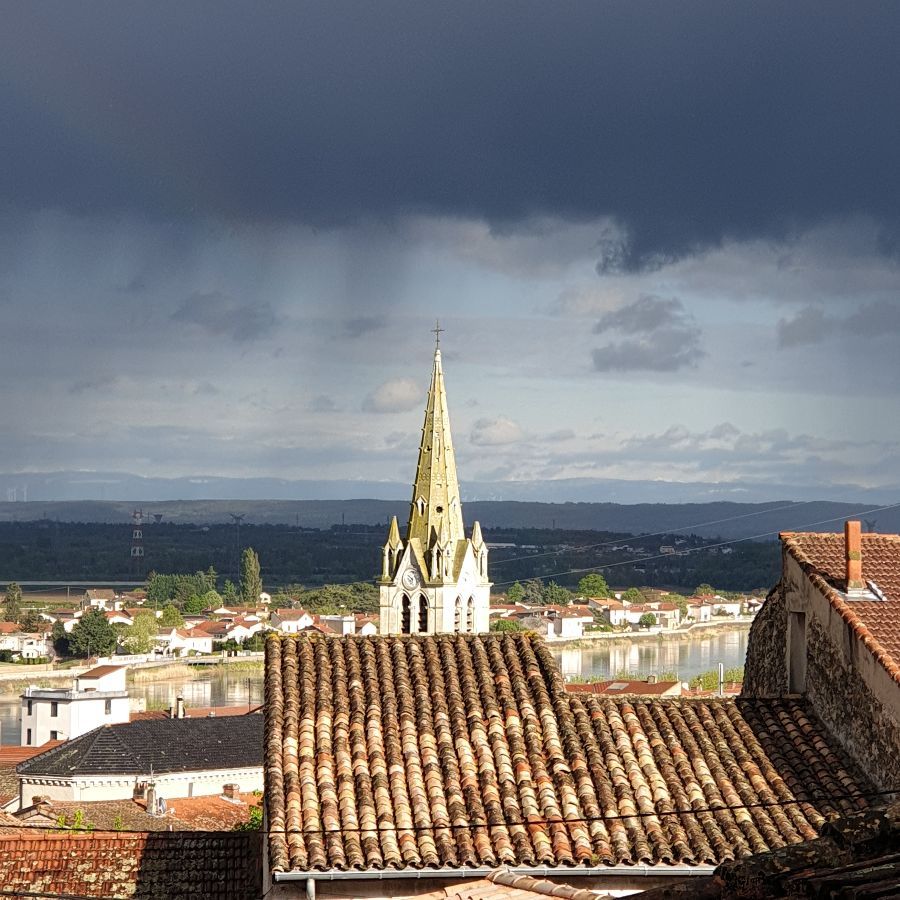 Vue sur le village