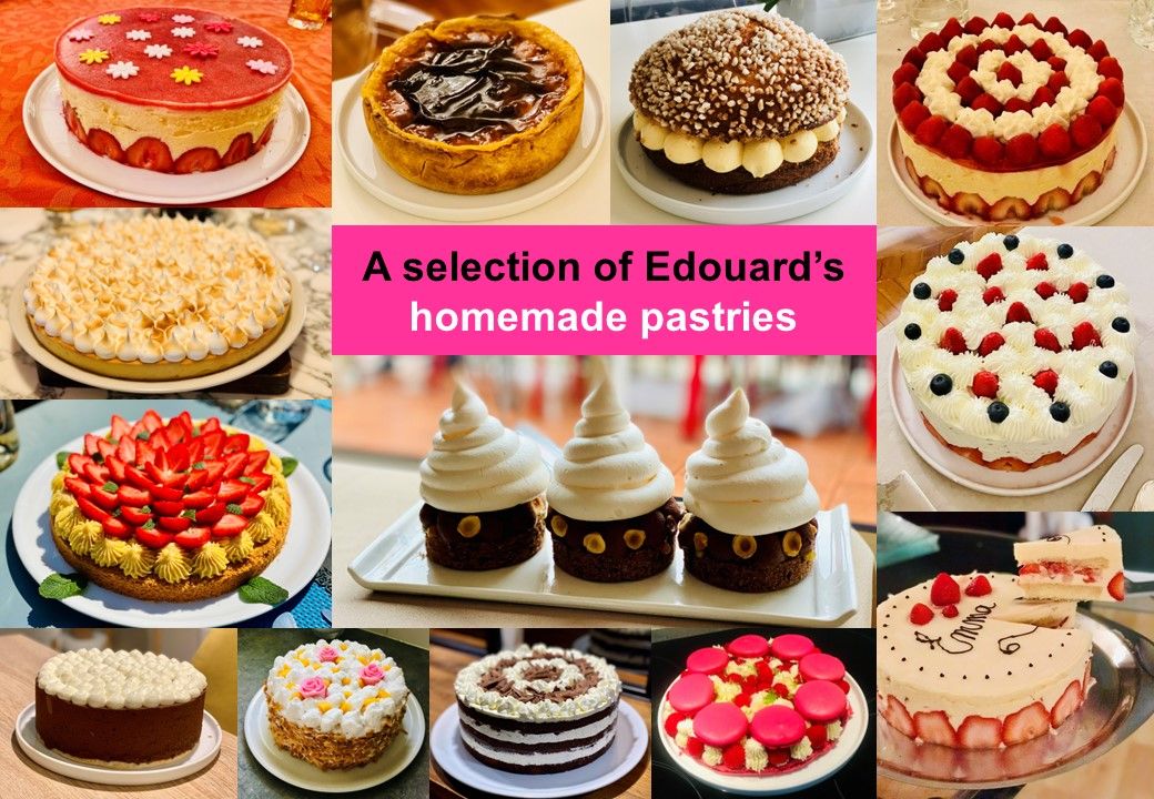 Desserts faits maison par Edouard