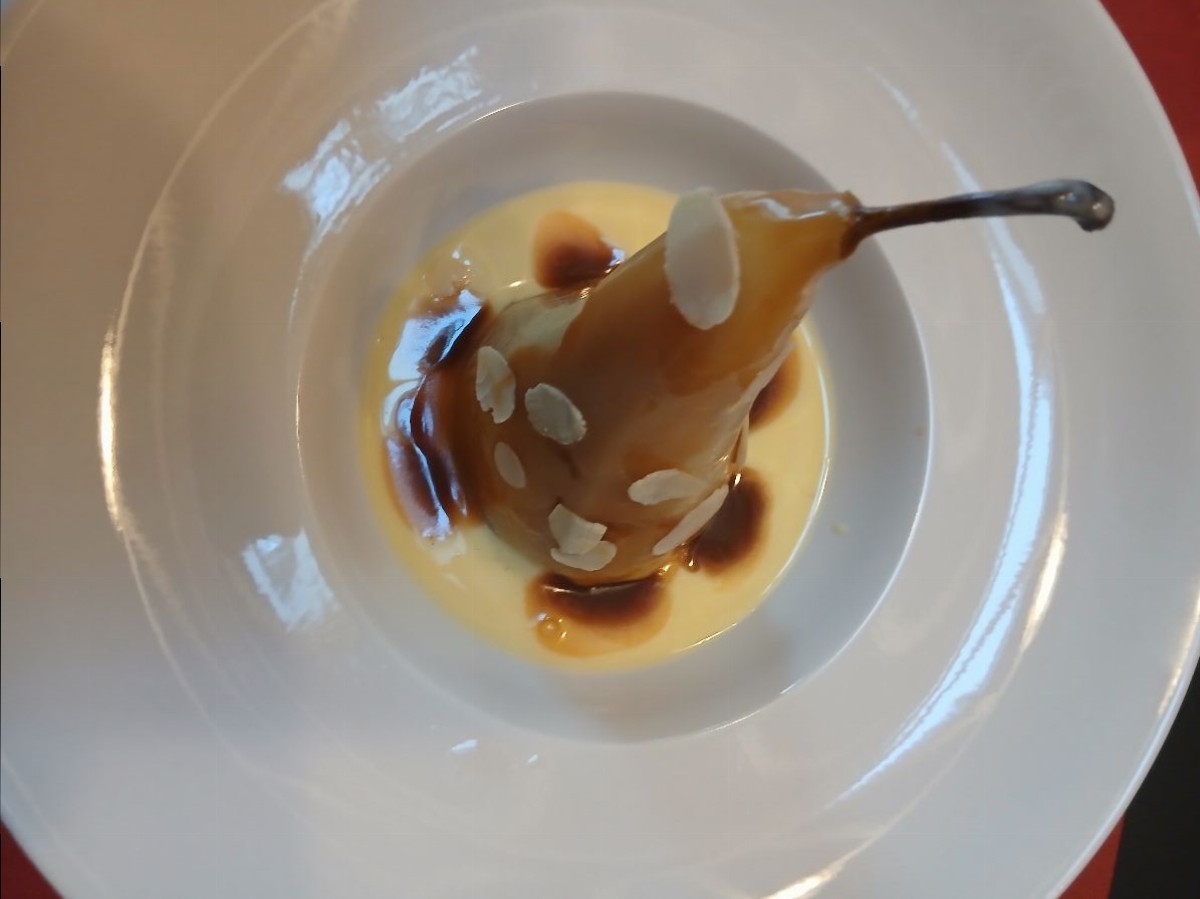 Conférence caramel sur lit de crème anglaise Conférence caramel sur lit de crème anglaise