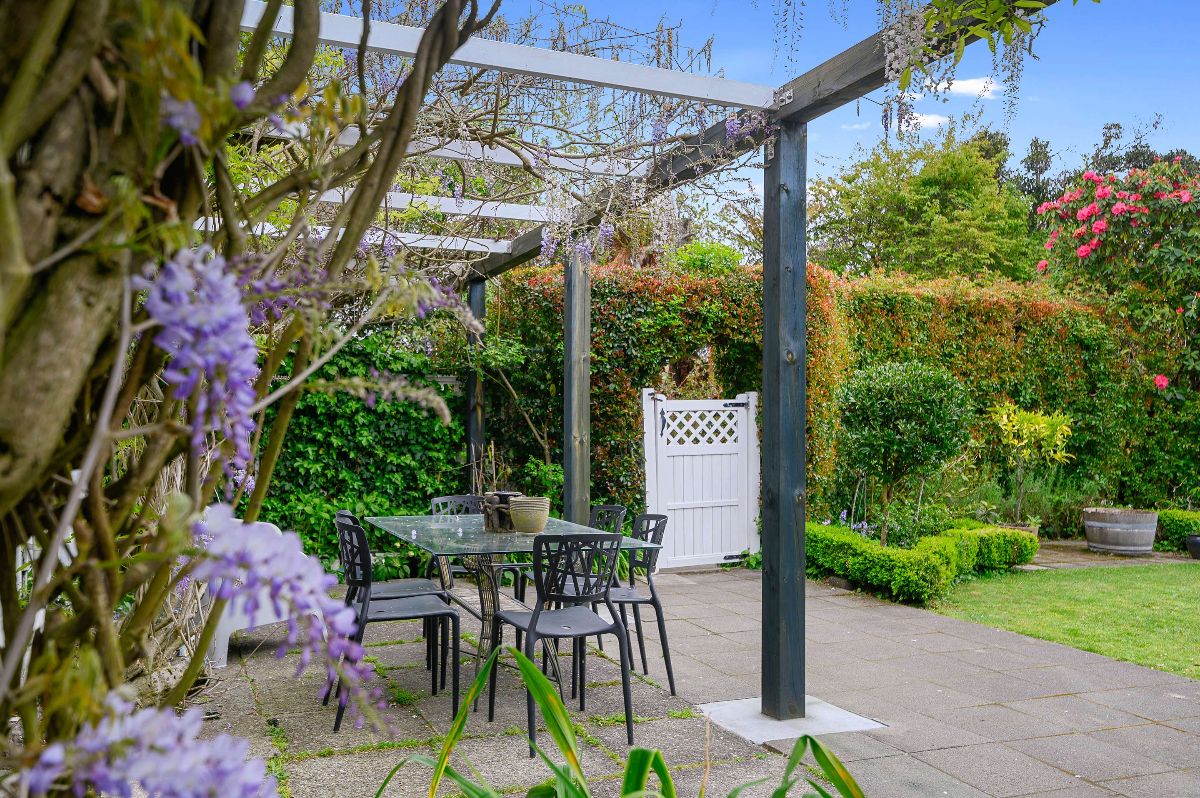 Patio, secluded garden