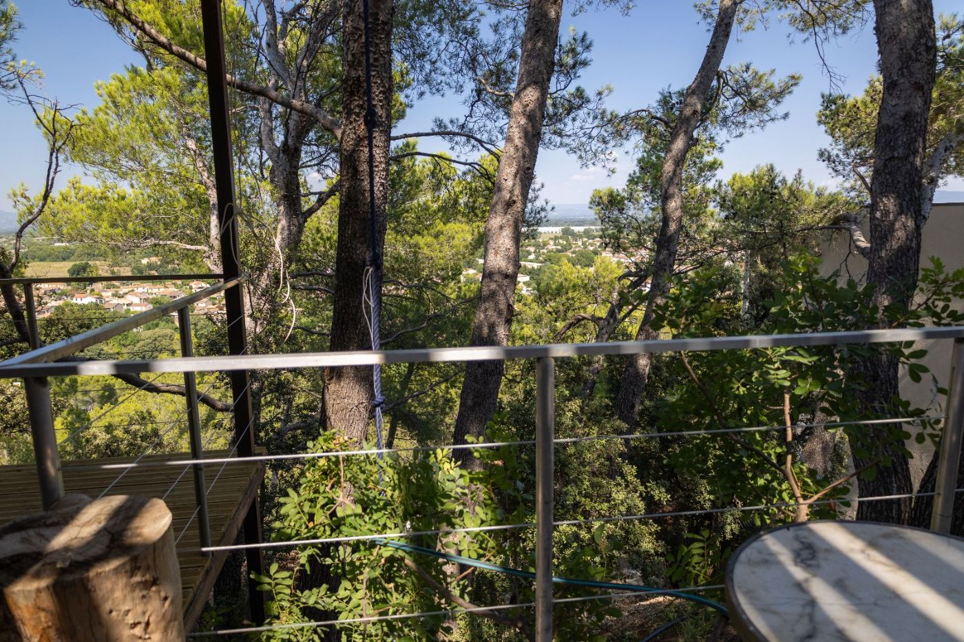 vue vers l'est du logement