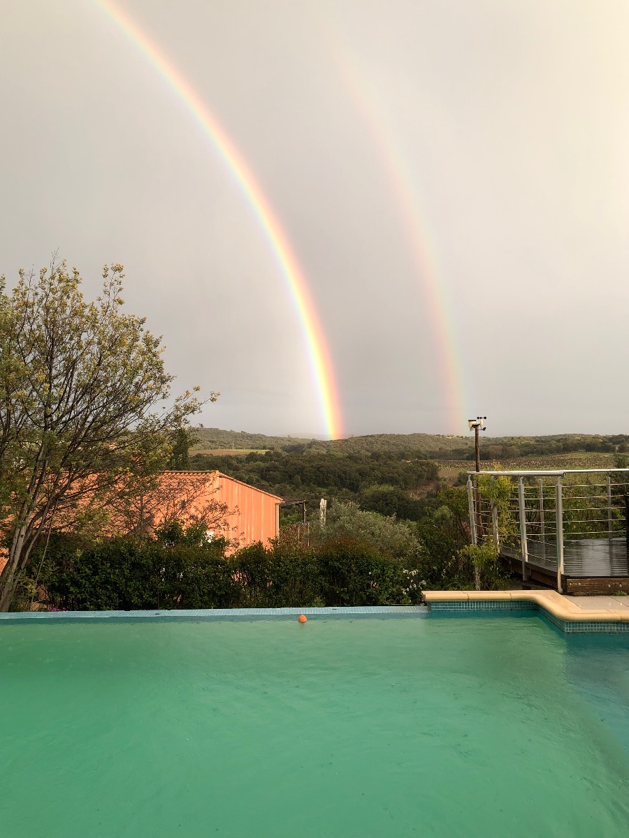 Deux Arcs en ciel a Faugreres