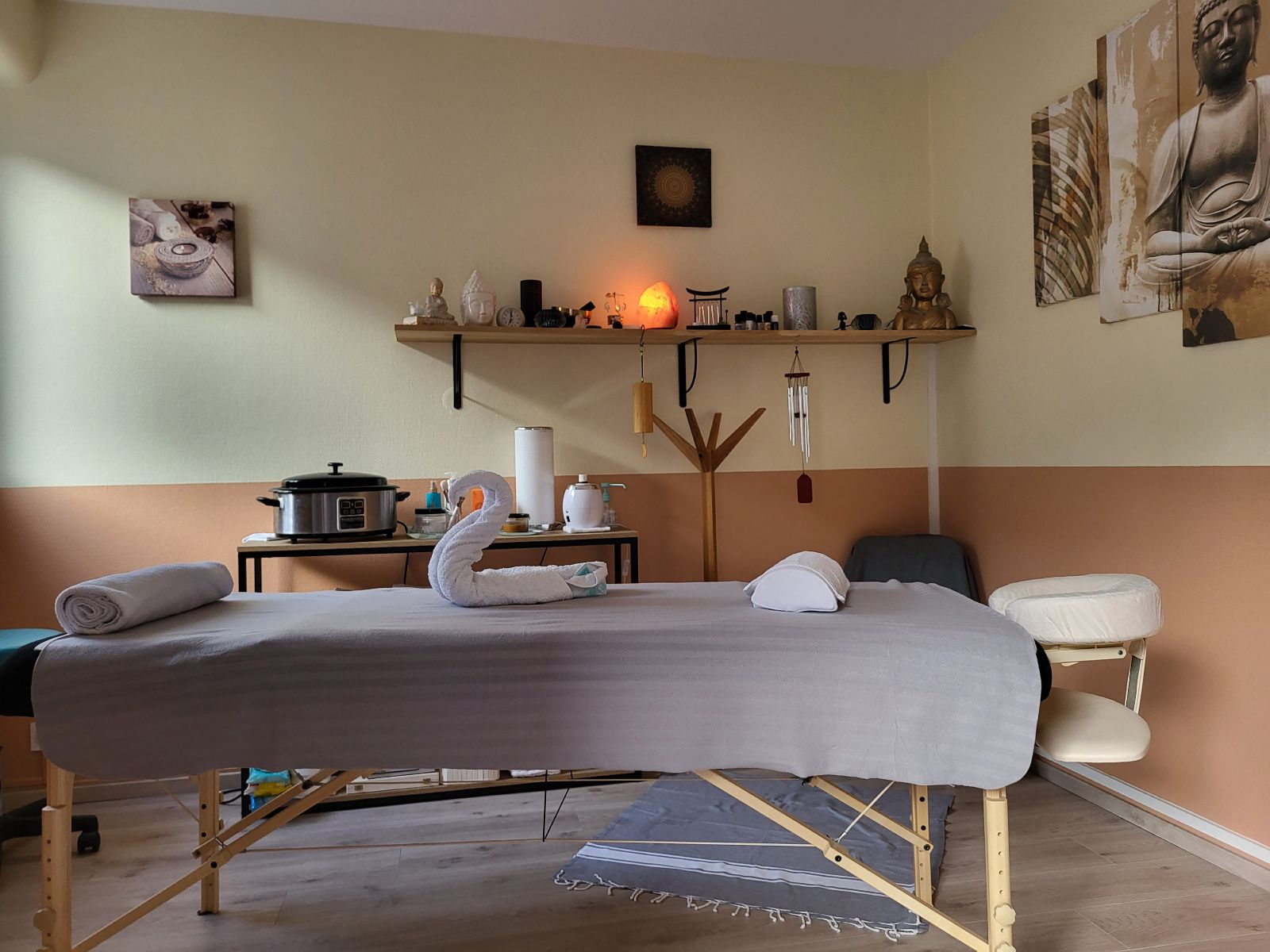 Une atmosphère propice à une profonde détente Une atmosphère propice à une profonde détente