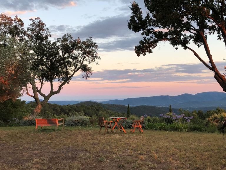 Vue sur le Golfe de Saint-Tropez