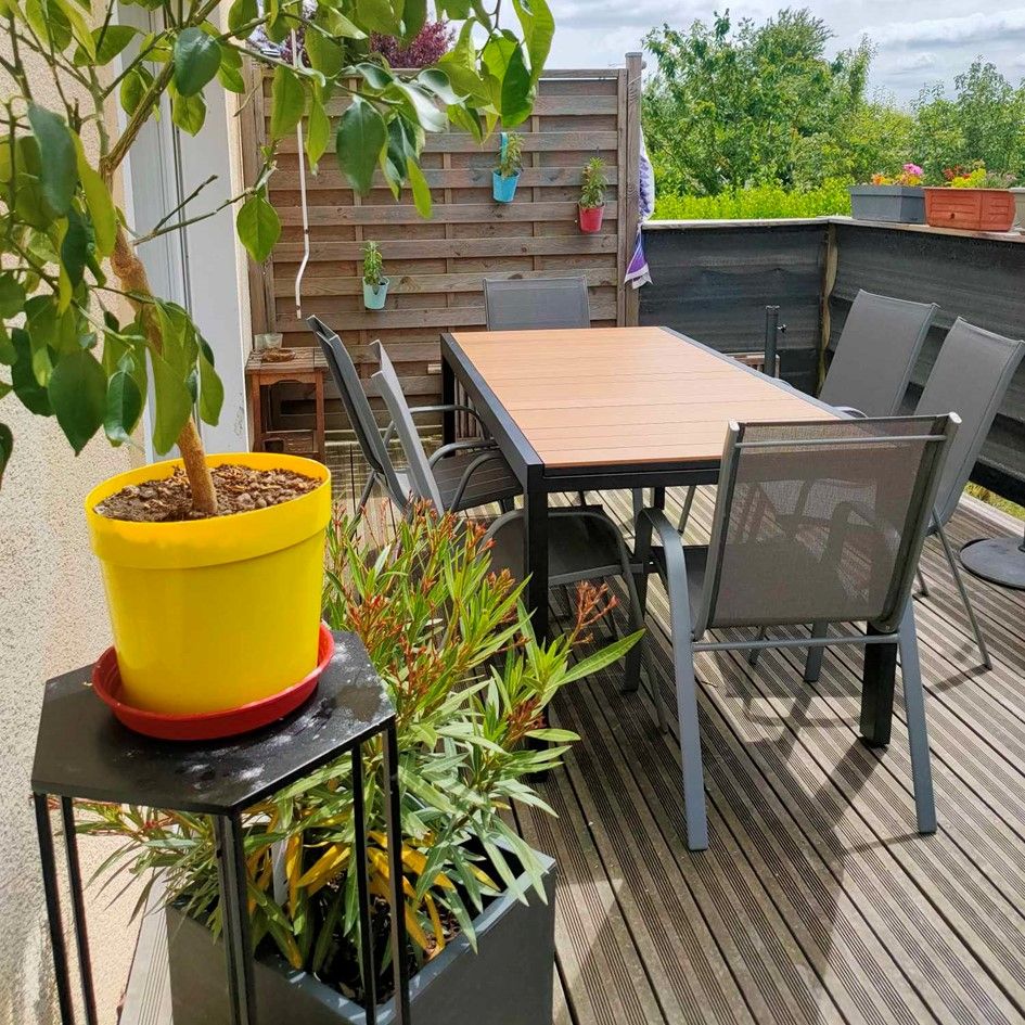 Une terrasse pour profiter des beaux jours