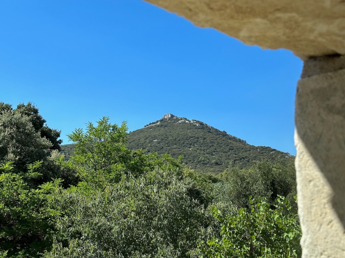 Vue de la chambre chteau