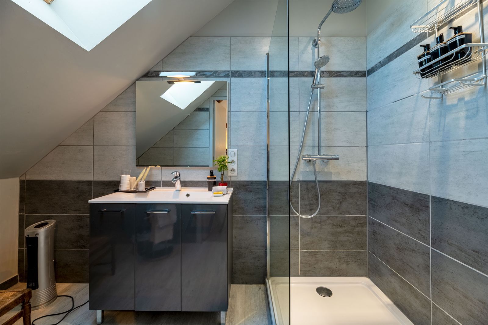 La salle d'eau La salle d'eau