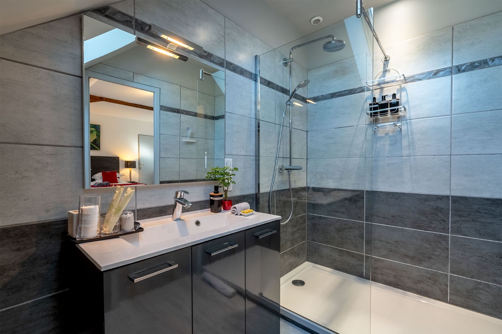 La salle d'eau La salle d'eau