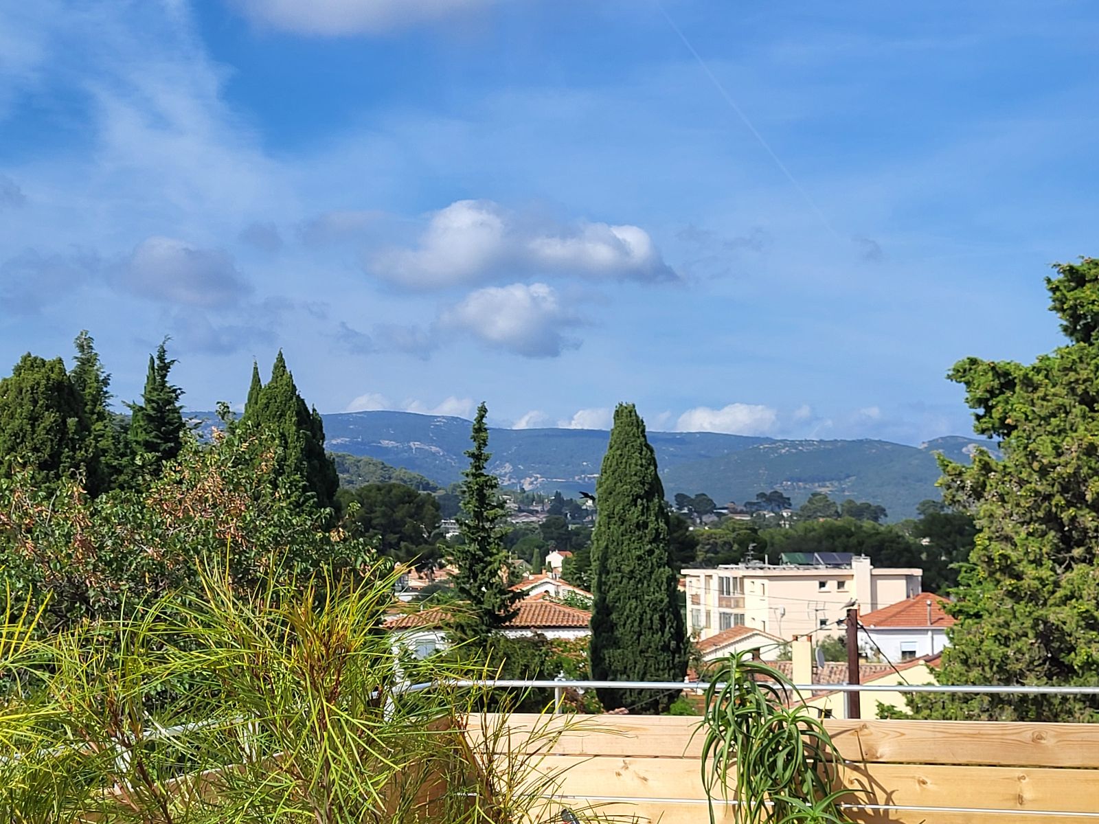 Seconde vue de votre terrasse