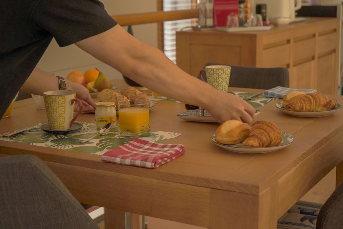 Le petit déjeuner est servi Le petit déjeuner est servi