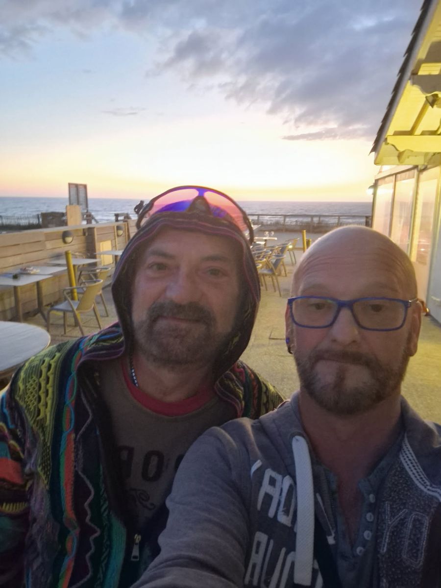 Patrick et Yves à la plage Patrick et Yves à la plage